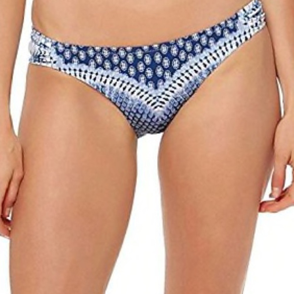 Jessica Simpson Bondi Side Shirred Swim Bottom XL